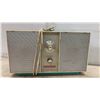 Image 4 : Vintage Coronado AM Clock Radio and Marconi BT60 AM Table Radio, Early 1960s, Turquoise