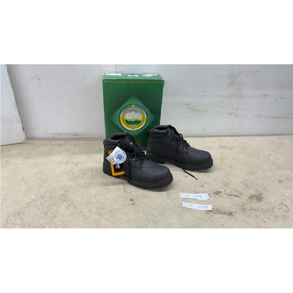 Weather Spirits Men's Insulated Work Boots, Size US 10, Thinsulate, Winter Lined, Black