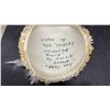 Image 8 : Vintage Silver-Plated Vanity Set, Beaded Purse, Ladies Hat, and Oil Lamp