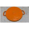 Image 3 : Sabolon Enameled Cast Iron Griddle and Cabela's 12” Cast Iron Skillet With Lid