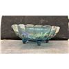 Image 2 : Carnival Glass Grape Bowl, Pyrex Golden Harvest Mixing Bowls, and White Casserole Dish