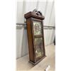 Image 2 : Daniel Dakota Quartz Westminster Chime Wall Clock with All-Wood Cabinet and Pendulum, 31” High
