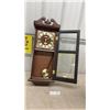 Image 4 : Daniel Dakota Quartz Westminster Chime Wall Clock with All-Wood Cabinet and Pendulum, 31” High