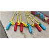 Image 2 : Children's Magnetic Fishing Game Set With Six Toy Rods and Assorted Plastic Fish