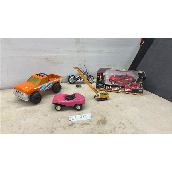 Artin Ford Himalaya Expedition 1:20 Scale Radio Control Car, Nylint Truck, Motorcycle