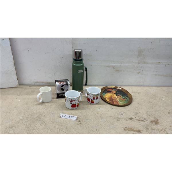 Stanley Classic Vacuum Thermos, Snoopy Mugs, Coca-Cola Tray, Creative Mug