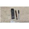Image 3 : Faber-Castell Slide Rule, Rapidman 808 Calculator, Vintage Drafting Compass Set