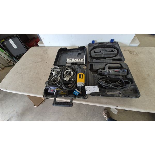DeWalt DW670, DW671, DW672, DW673, DW674, DW679 Laminate Trimmer and Dremel Router