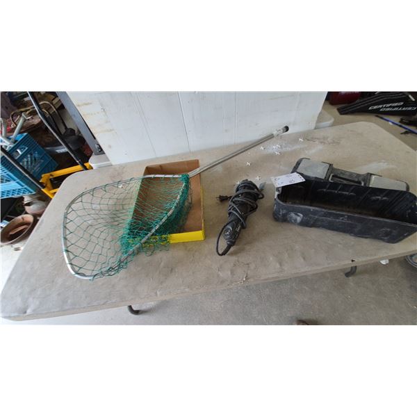 Fishing Net, Electric Rotary Tool, and Tool Box