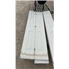 Image 2 : 4 Bifold Interior Doors, 4-Piece Lot 78-1/2 × 11-1/2 per section 8 sections