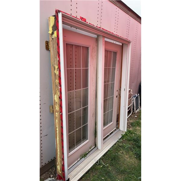 Garden Doors with Frame 77-1/2 × 83