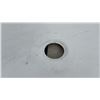 Image 4 : White Shower Pan with Center Drain 60 × 32