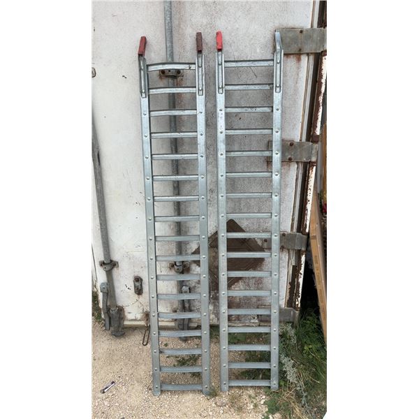 West Aluminum Loading Ramps, Pair, 72 × 12