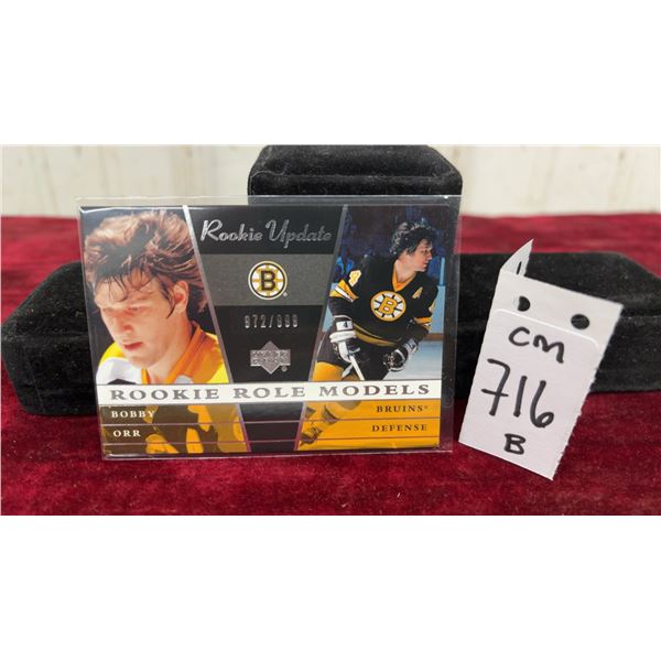 Bobby Orr Numbered Rookie Update Card