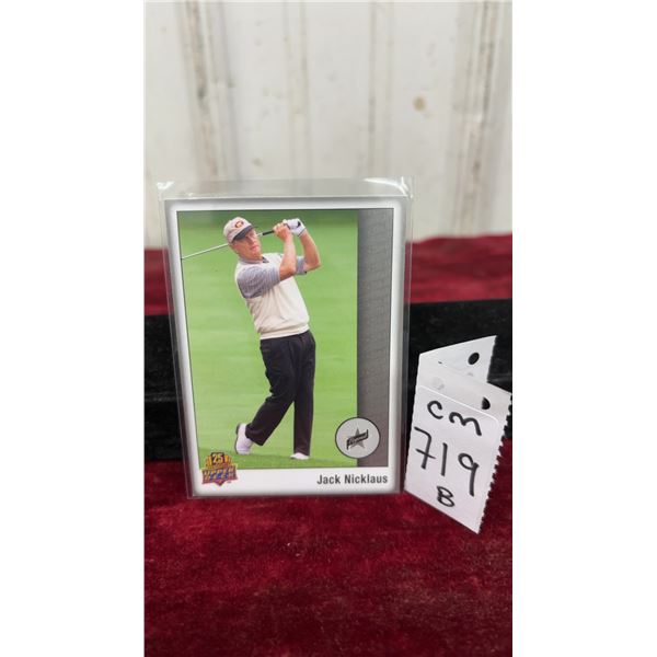 Jack Nicklaus Golf Card