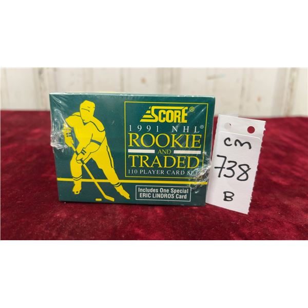 Sealed Complete 1991 Score NHL Rookie and Traded Set
