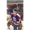 Image 2 : Vintage Laurie Boschman Winnipeg Jets Framed Photo
