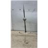 Image 3 : Vintage Early Streamer Emission Lightning Rods with Spherical Finials and Tripod Bases, Set of 3