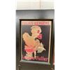 Image 4 : Vintage-Style French Poster Coat Rack with Four Hooks, Folies-Bergère, Martini and More, 16 × 29”