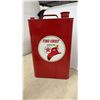 Image 4 : Vintage Texaco Motor Oil Cans, with Product, Fire-Chief Gasoline Can, Watkins, Fine Teas Tin