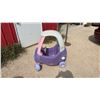 Image 3 : Two Little Tikes Cozy Coupe Ride-On Toy Cars, Purple and Pink Classic and Princess Editions