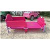Image 3 : Delta Children Minnie Mouse Pink Plastic Toddler Bed with Fabric Sling Base, 29 × 54 × 8” off the