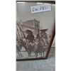 Image 3 : 1982 Winchester Sporting Arms Print 11”×14” and Framed Sepia-Tone Photo of Mounted Revolutionaries.