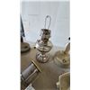 Image 2 : Assorted Vintage Lanterns and Lamps: 2 Kerosene Lamps, 2 Gas Lanterns