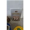 Image 2 : Vintage Canadian Industries Crate, CIBC Calendar, Medallion and oil Cans