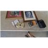 Image 4 : Vintage Sanyo M7770K Boombox, Two Framed Prints, Vivitar IC101 Camera