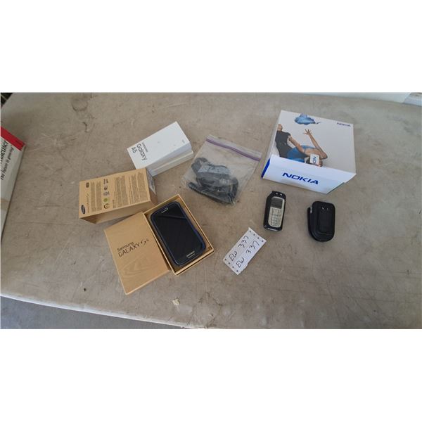 Samsung Galaxy S4 and A5, Nokia Cell Phones, and Accessories