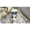 Image 8 : Halloween Decor, Lost Souls Tavern Sign, Skeletons, Plastic Chain and 2 Skeletons