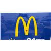 Image 5 : McDonald's Plexiglass Drive-Thru Sign, 29 3/4” x 37”