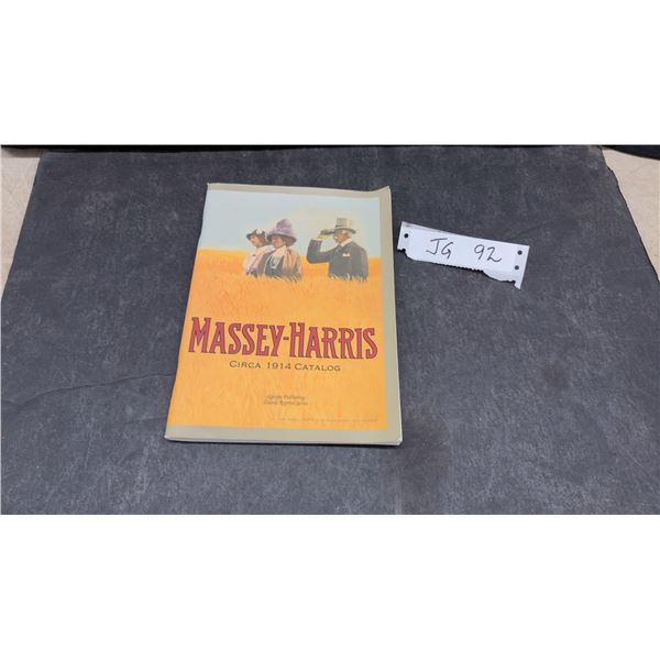 2004 Reprint of the 1914 Massey-Harris Catalog with Great Black and White Photos