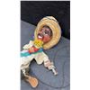 Image 4 : Vintage Handcrafted Mexican Marionette String Puppet with Sombrero and Wooden Control Bar, 13.5”