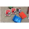Image 2 : Winter Car Emergency Kit: Jumper Cables, Candles, Blanket, Reflecting Warning Triangles