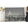 Image 1 : Large Framed Esplanade Riel Pedestrian Bridge Photo, Winnipeg, 39 3/4” x 55 1/4”