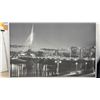 Image 6 : Large Framed Esplanade Riel Pedestrian Bridge Photo, Winnipeg, 39 3/4” x 55 1/4”