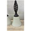 Image 7 : Oil-Rubbed Bronze Light Fixtures, 3 Semi-Flush Mount Ceiling Light Fixtures and 3 Pendant Style