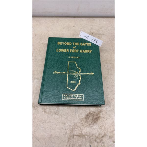 "Beyond the Gates of Lower Fort Garry" Local History Hardcover Book