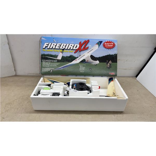 Firebird XL R/C Airplane, 40” Wingspan, with Two-Channel Radio and Charger