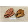 Image 1 : Two 1960s Vintage Baseball Gloves, Cooper and Hollander, Right-Hand Throw