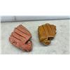 Image 2 : Two 1960s Vintage Baseball Gloves, Cooper and Hollander, Right-Hand Throw