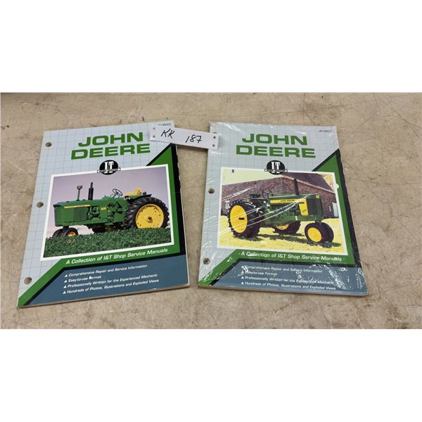 John Deere 2-Cylinder Tractor I and T Repair Manuals JD201 and JD203