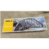 Image 5 : HO Scale Train Model Structure Building Kits, Four Kits New in Unopened Boxes with Bridge Kit