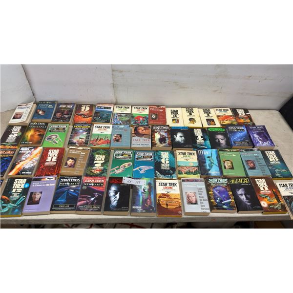 Fifty Star Trek Paperback Novels