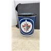 Image 2 : Winnipeg Jets Steel Can, Sweet Caporal 1939/40 Hockey Guide, 1919 Scranton High Novel