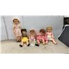 Image 1 : Five Vintage Baby Dolls, Regal and Others, Tallest 24”