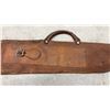 Image 3 : Vintage 1950s Leather Rifle Gun Case, Approximately 30” in Length