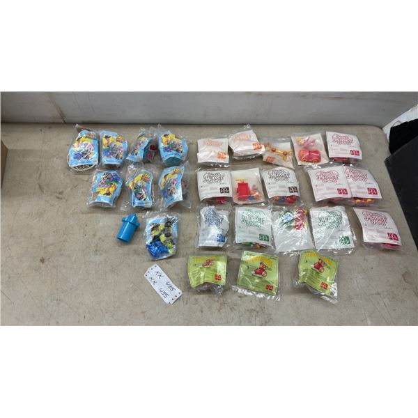 McDonald's Muppet Babies Happy Meal Toys Circa 1986 and Burger King Toy Story Toys Circa 1996